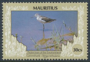 Mauritius SC# 684 wmk confirmed MNH Birds Environment see details/scans 