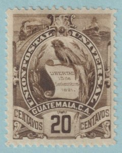 GUATEMALA 105  MINT HINGED OG * NO FAULTS VERY FINE! - MKG