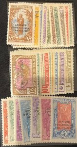 Middle Congo, 1924-1930, SC 23-50, LH, Set