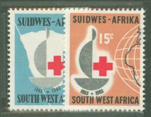 South West Africa #295-296  Single (Complete Set)