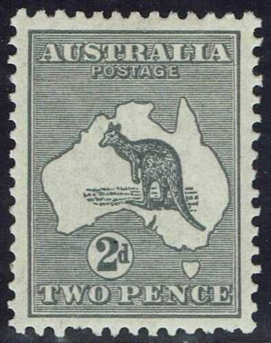 AUSTRALIA 1915 KANGAROO 2D MNH ** DIE I 3RD WMK 