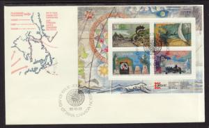 Canada 1107b Explorers 1986 U/A FDC