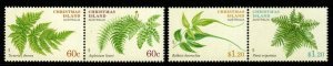 CHRISTMAS ISLAND SG724/7 2012 FERNS MNH