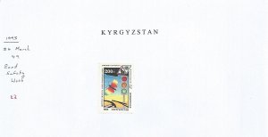 KYRGYZSTAN - 1995 - Road Safety Week - Perf Single Stamp - Mint Lightly Hinged