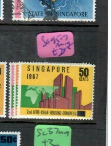 SINGAPORE  (P1209B)  HOUSING SET  SG  95-7   MOG 