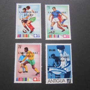 Antigua 1974 Sc 361-364 set MNH