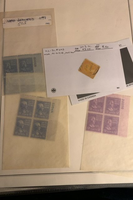 Large Mixed Lot mostly Postmarked US Stamps