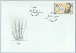 82699 - CZECH Rep. - POSTAL HISTORY - FDC cover 1995 -  MEDICINE X-ray NOBEL