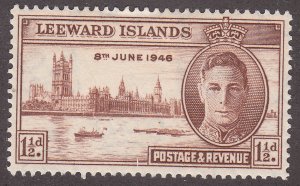 Leeward Islands 116  KGVI Peace Issue 1946