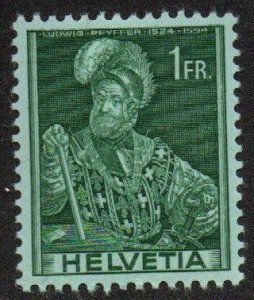 Switzerland Sc #275 Mint Hinged