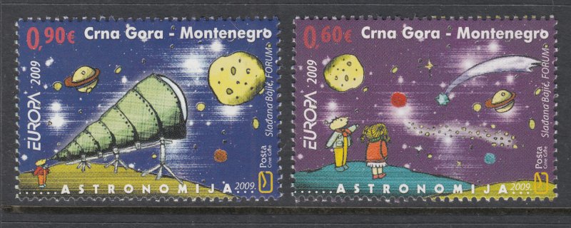 Montenegro 220-221 Europa MNH VF