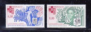 Monaco Scott #1926-1927 MNH