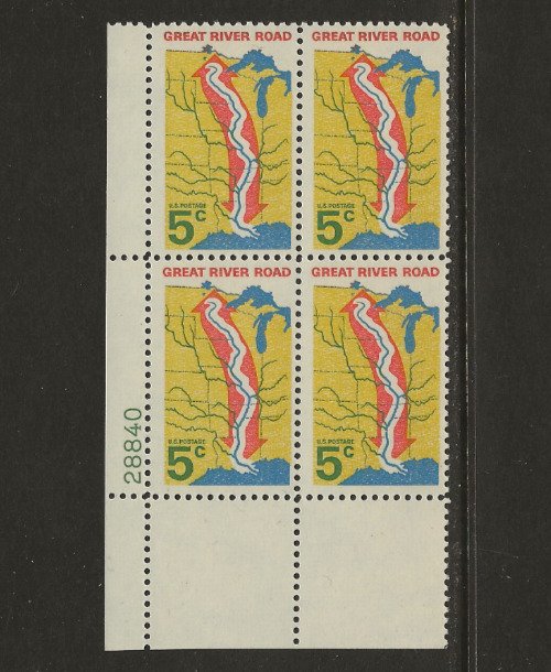 US Scott #1319a Plate Block Fine/Very Fine MNH Cat.Value $2.50              #781