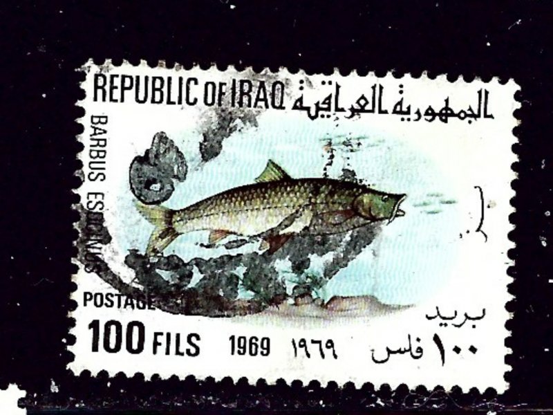 Iraq 494 Used 1969 Fish