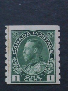 ​CANADA-1911 SC# 104 KING GEORGE V -MNH-STAMP-111 YEARS OLD-RARE-VERY FINE