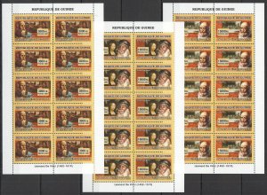 Ss0473 2007 Guinea Art Leonardo Da Vinci Paintings ! 3Sh(10Set) Mnh