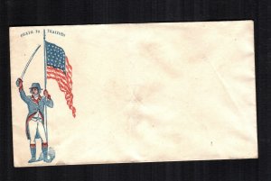 US 1 unused civil war cover