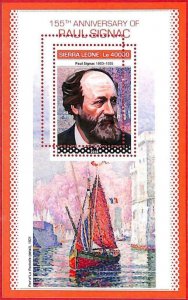 A4577 - SIERRA LEONE - ERROR MIPERF, special block: 2018, Paul Signac, art no.-