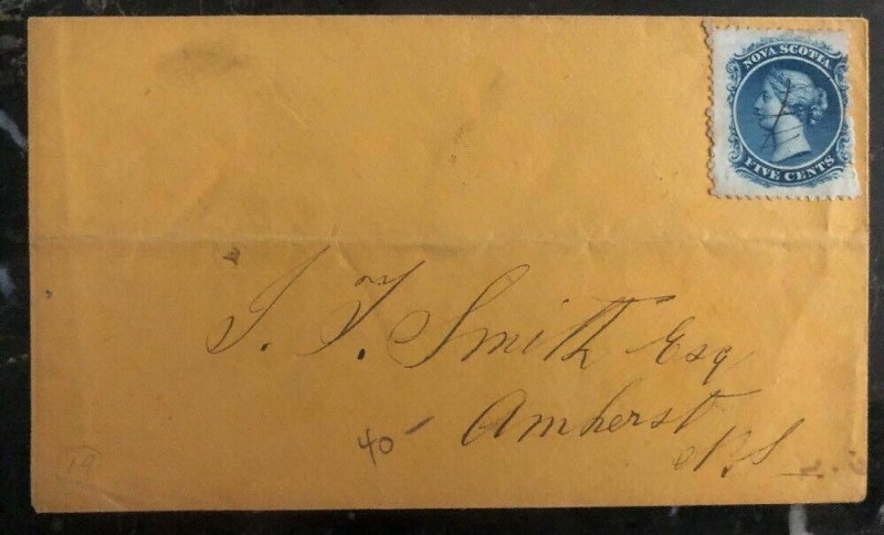 1861 River Philip Nova Scotia Canada Vintage Cover To Amherst