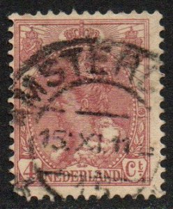 Netherlands Sc #63 Used