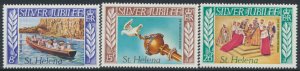 St Helena  SC# 311 - 313   MNH   QE II Silver Jubilee    see details/scans 