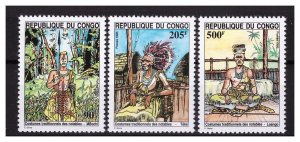 CONGO BRAZZAVILLE 1995 Costumes MNH