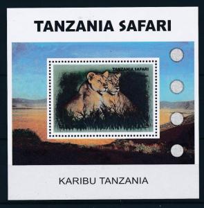 [26998] Tanzania 2007 Wild Life Safari Lions MNH Sheet