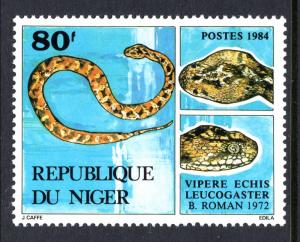 Niger 666 Snake MNH VF