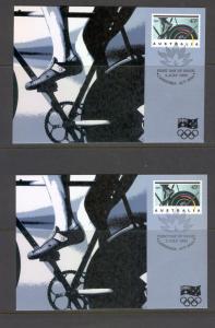 Australia  1992  Maxi Card, Barcelona Olympics (4).