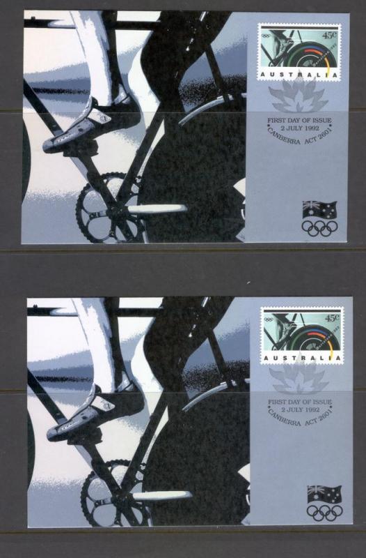 Australia  1992  Maxi Card, Barcelona Olympics (4).