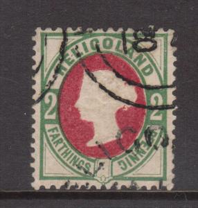 Heligoland #15 (Michel #12) VF Used **With Certificate**