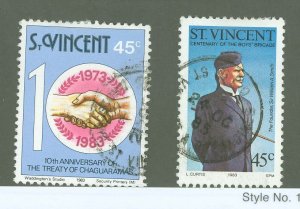 St. Vincent #675/679 Used Multiple