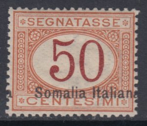 Italy Eritrea- Segnatasse n.28ad - cat. 1700$ - MNH** VARIETY overprint moved