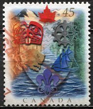 Canada; 1996: Sc. # 1614 :  Used Cpl. Set