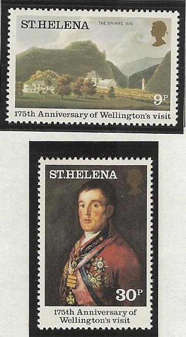 St. Helena  mnh sc 342 - 343