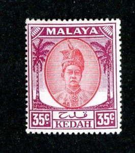 1950 Kedah  Sc# 76 MNH** cv $6.25 ( 8038 BCXX )