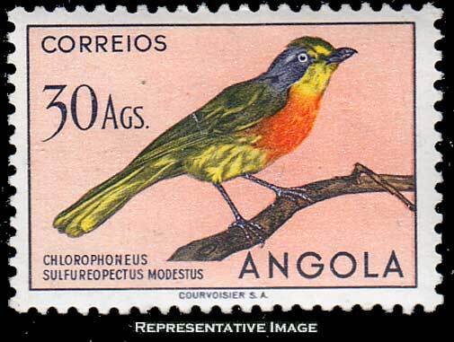 Angola Scott 354 Unused lightly hinged.