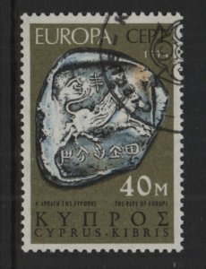 Cyprus    #417    used  1974   Europa  40m