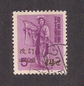 RYUKYU ISLANDS SC# C20   VF/U