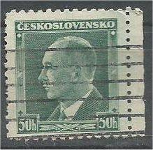 CZECHOSLOVAKIA, 1937, used 50h, Benes. Scott 227