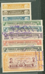 Salvador, El #C66-8/78-83  Single (Complete Set)