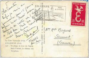 63202 -  FRANCE - POSTAL HISTORY - POSTMARK on POSTCARD 1959 -  LIGHTHOUSES