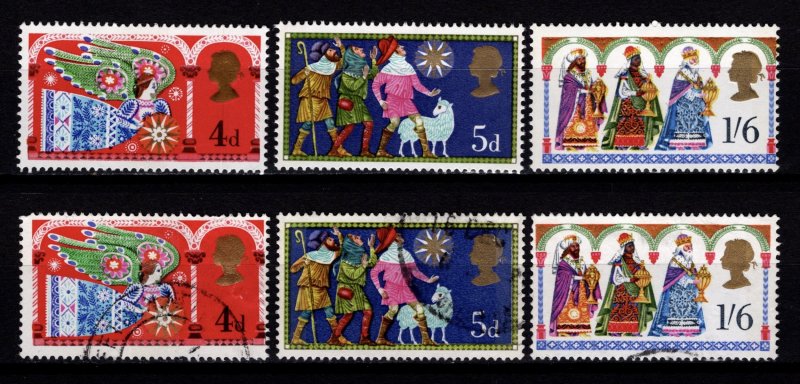 Great Britain 1969 Christmas, Traditional Themes, Set [Mint/Used]