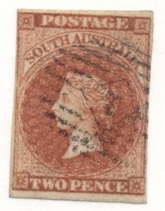 AUSTRALIA SOUTH AUSTRALIA #2 Used, Scott $100.00