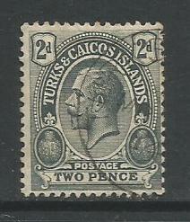 Turks & Caicos Isl.    #27  Used  (1913)  c.v. $4.00
