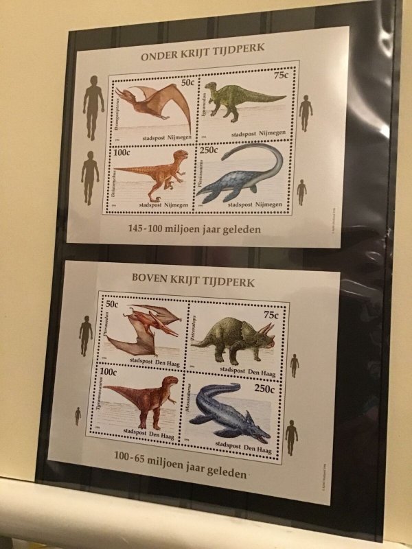  Netherlands 1994 mint never hinged dinosaur  stamps sheets  Ref R25681