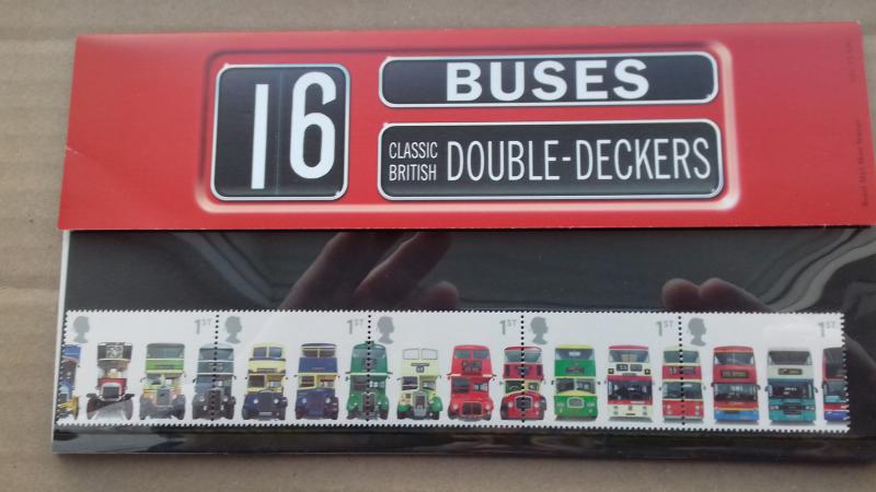 Great Britain 2001 Buses Mint