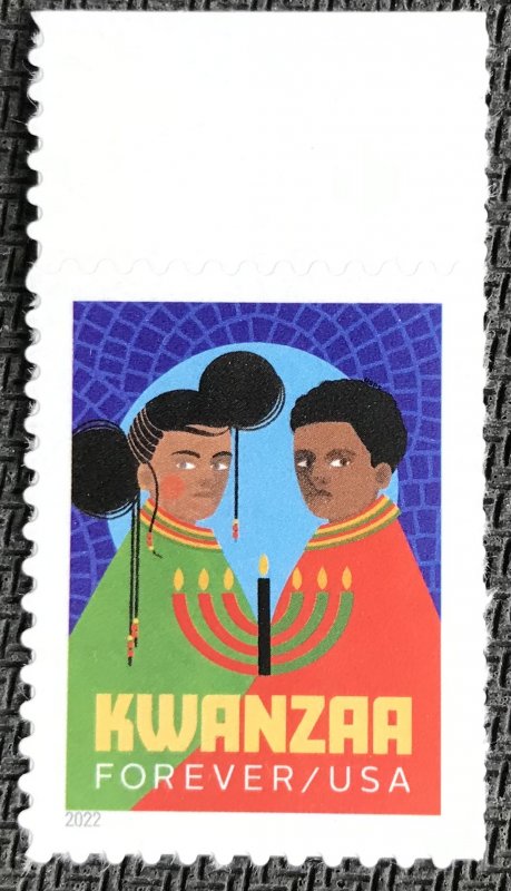 US MNH #5737 Single W/Selvage Kwanzaa (.60)