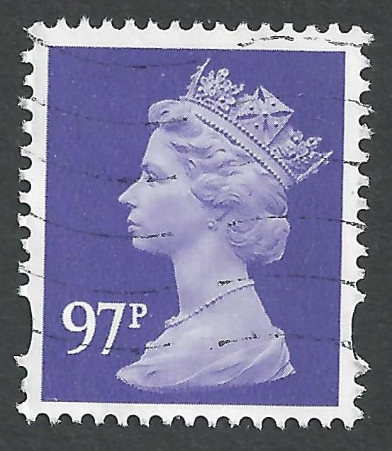 Great Britain #MH400 97p Queen Elizabeth II