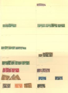 U.S. #SET/MIXED CONDITION 